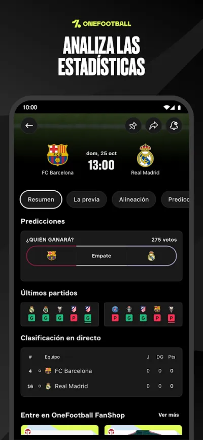 Captura 4 de OneFootball - Fútbol en directo