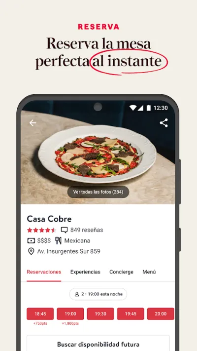Captura 4 de OpenTable