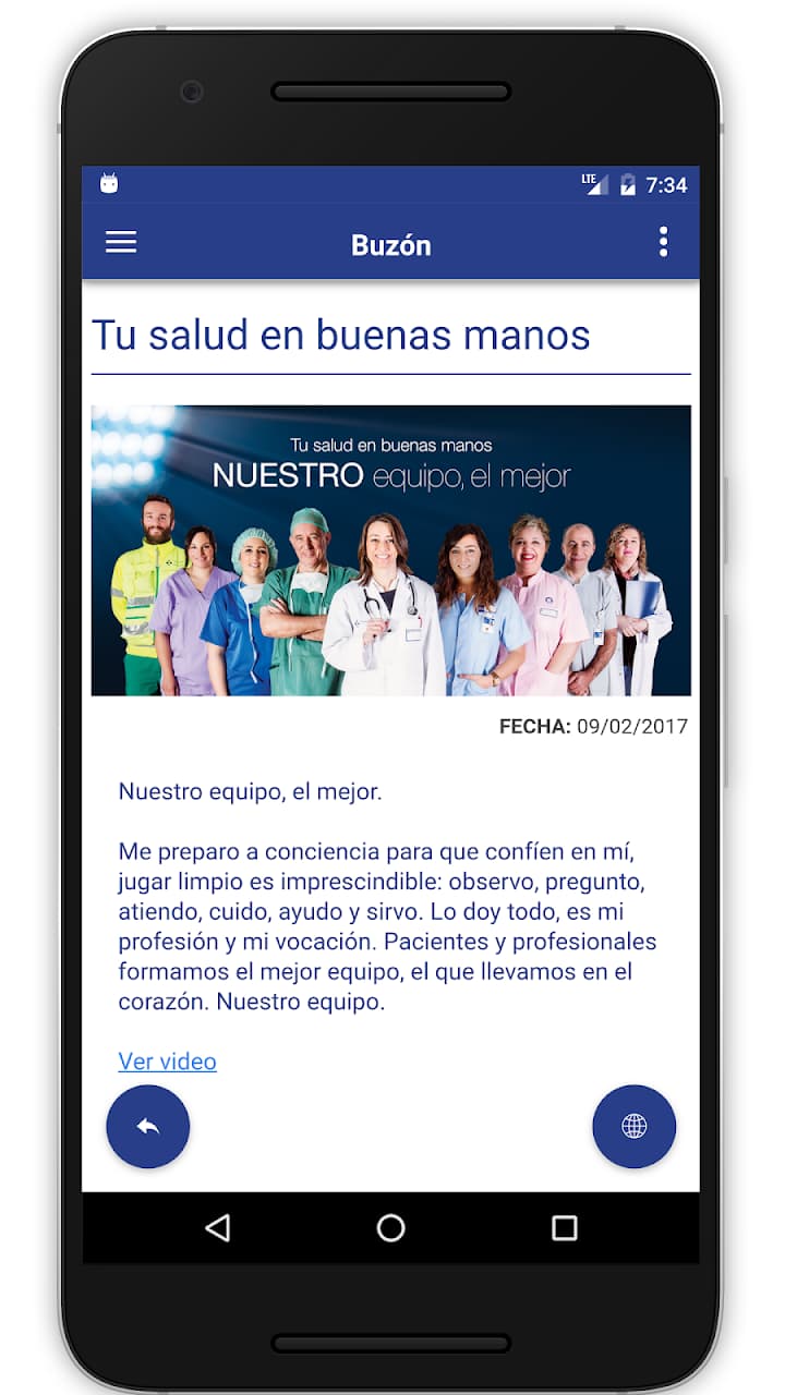 Captura 3 de Portal Móvil Osakidetza