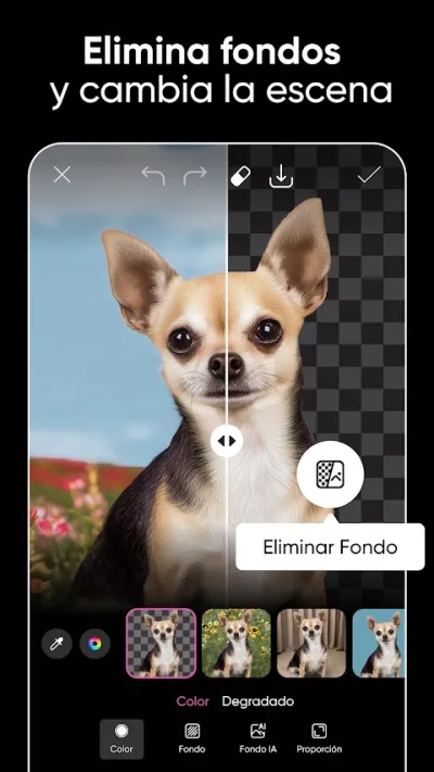Captura 4 de Picsart Editor de Fotos IA