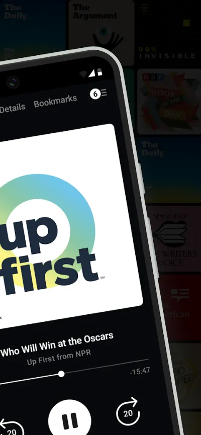 Captura 2 de Pocket Casts: Podcast Player