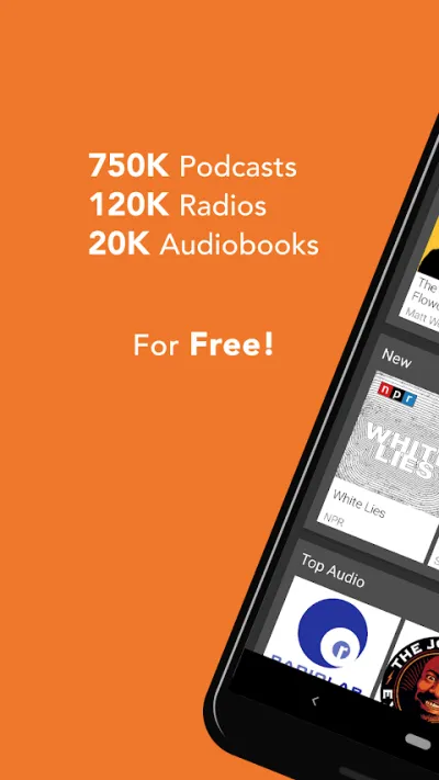 Captura 1 de Podcast & Radio Addict