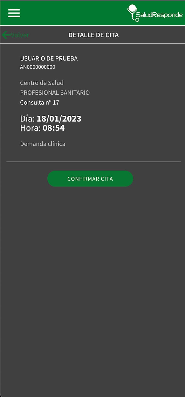 Captura 1 de Salud Responde