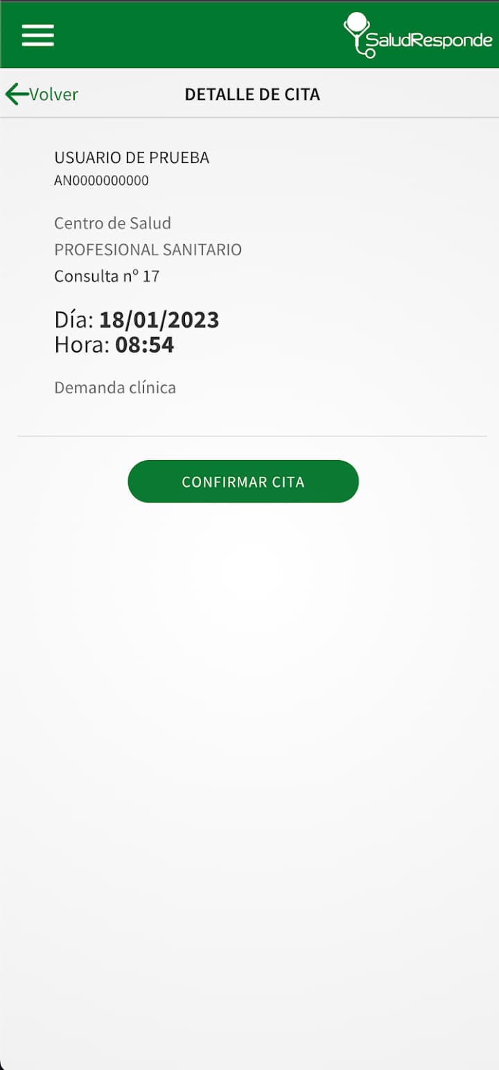 Captura 2 de Salud Responde