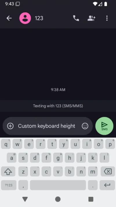 Captura 4 de Simple Keyboard