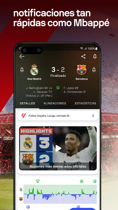 Captura 2 de SofaScore - Resultados deportivos