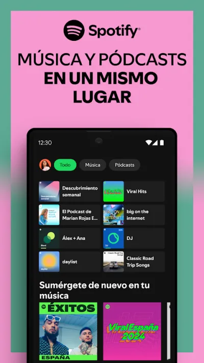 Captura 1 de Spotify: Música y Podcasts
