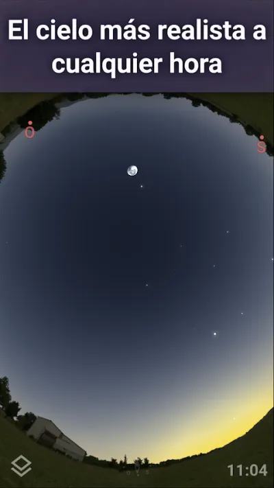 Captura 1 de Stellarium: Mapa Estelar