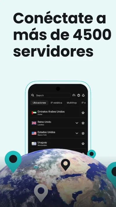 Captura 2 de Surfshark: VPN Rápida y Segura