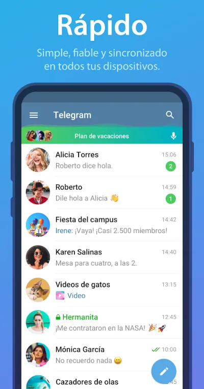 Captura 1 de Telegram