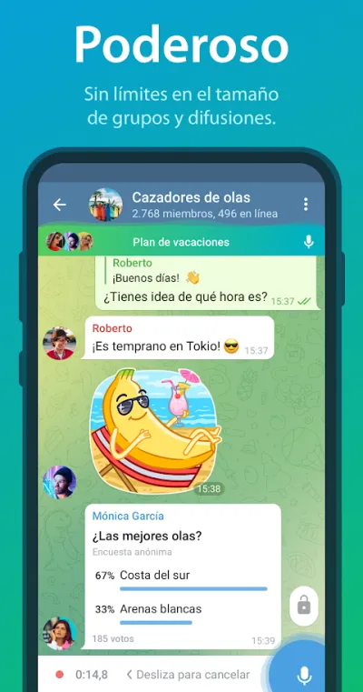 Captura 2 de Telegram
