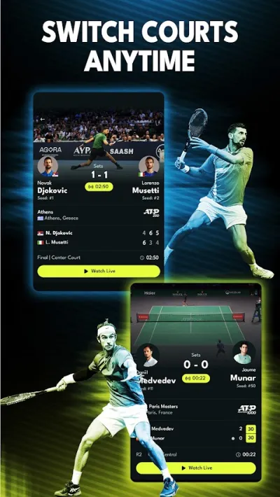 Captura 3 de Tennis TV