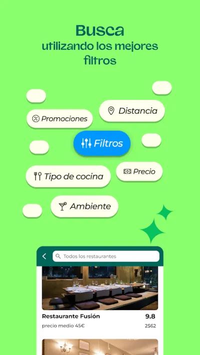 Captura 3 de TheFork: Reserva de Restaurantes