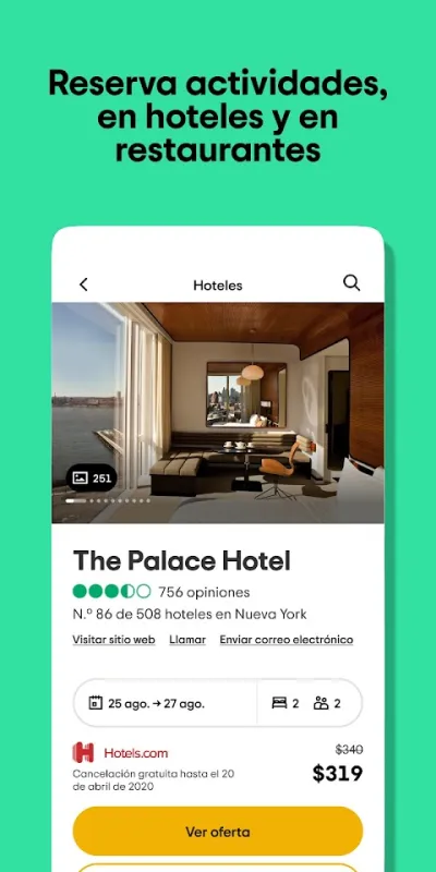 Captura 4 de Tripadvisor: Viajes y Reservas