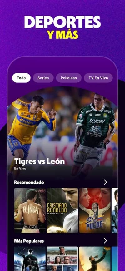 Captura 3 de Tubi: Películas y TV gratis