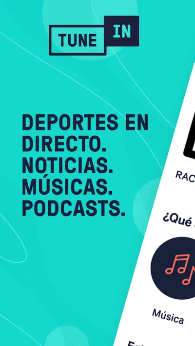 Captura 1 de TuneIn Radio