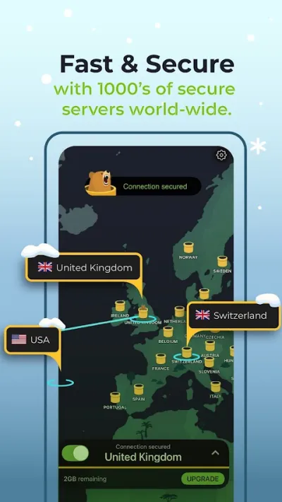 Captura 4 de TunnelBear VPN