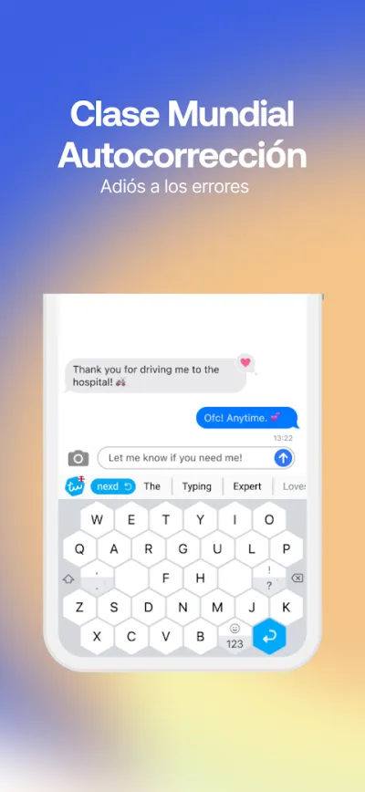 Captura 3 de Typewise: Teclado Hexagonal