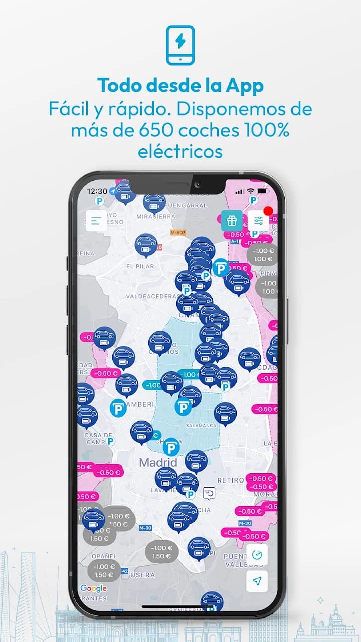 Captura 2 de Voltio by Mutua - Carsharing