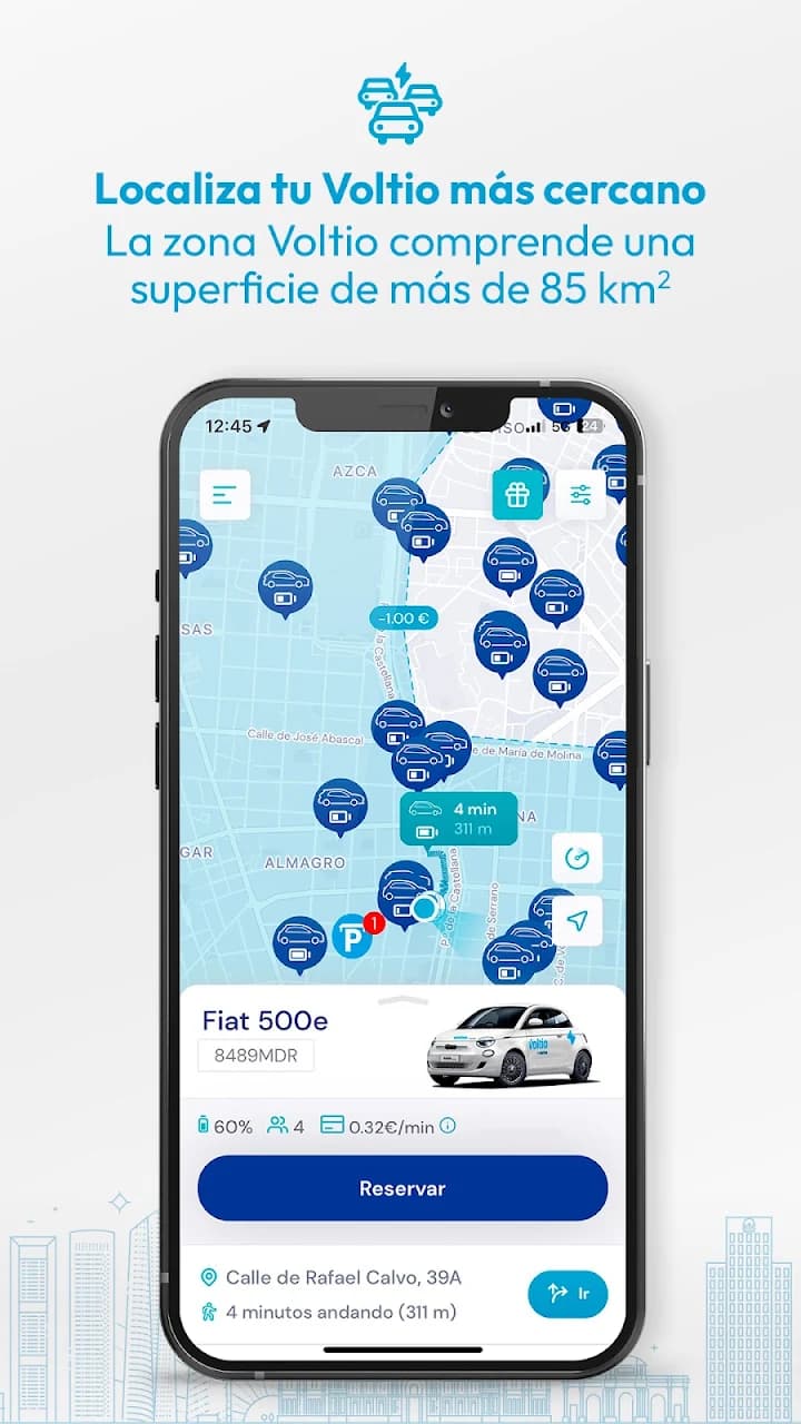 Captura 3 de Voltio by Mutua - Carsharing