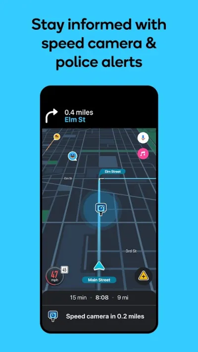 Captura 3 de Waze Navegación y Tráfico
