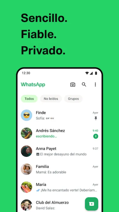 Captura 1 de WhatsApp Messenger