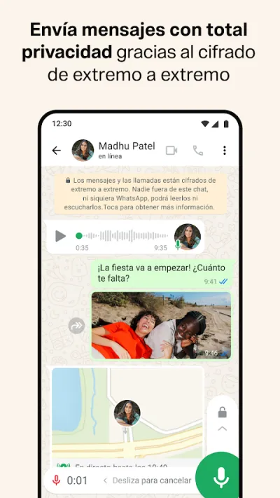 Captura 2 de WhatsApp Messenger