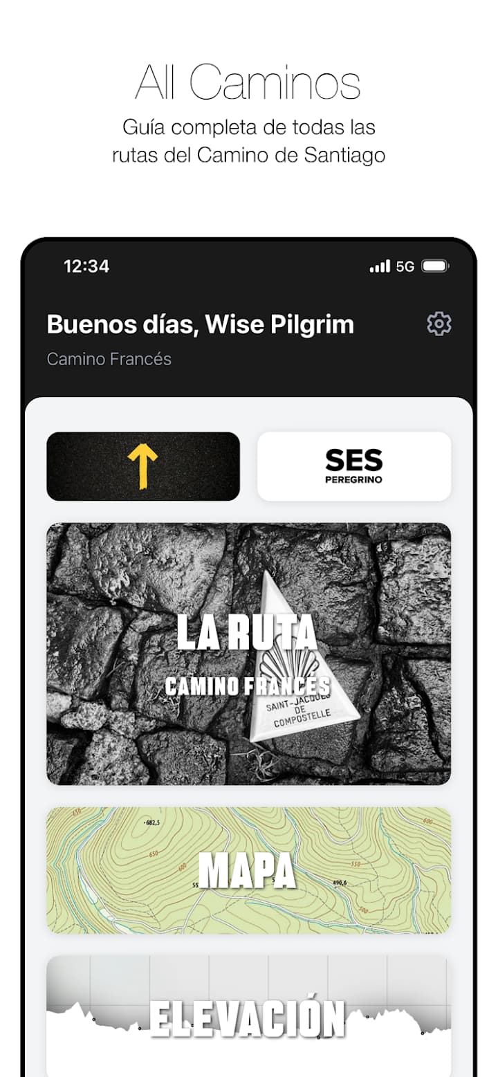 Captura 1 de Wise Pilgrim All Caminos