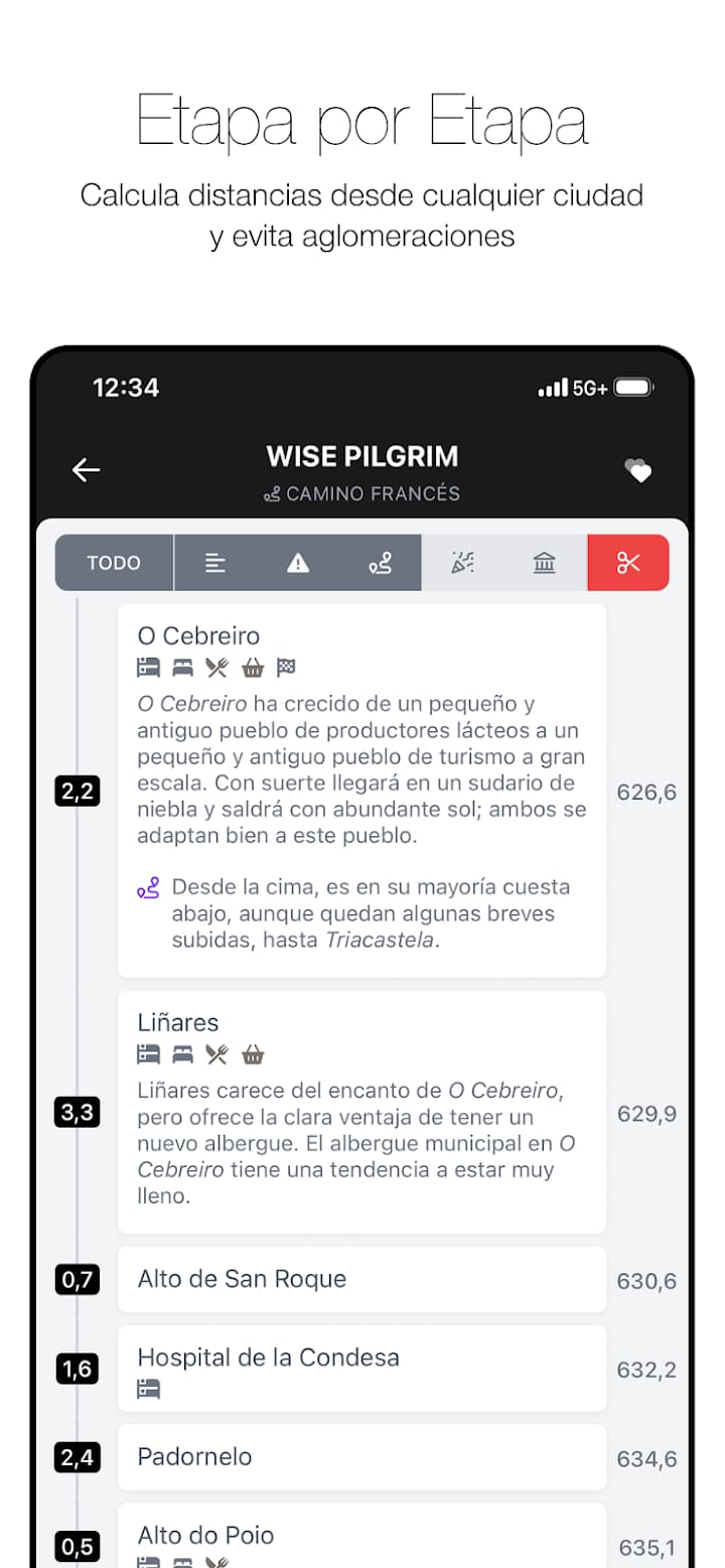 Captura 2 de Wise Pilgrim All Caminos