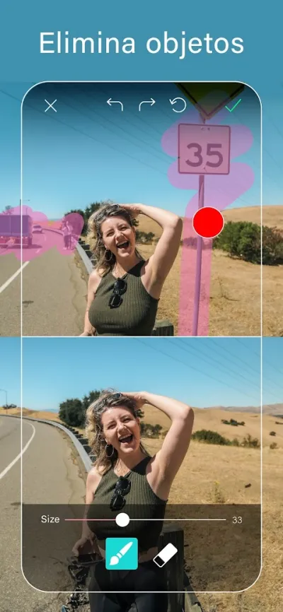Captura 3 de YouCam Perfect: Editor de Selfies